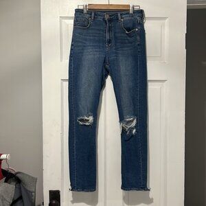 American Eagle AE Stretch Mom Jean - very high rise